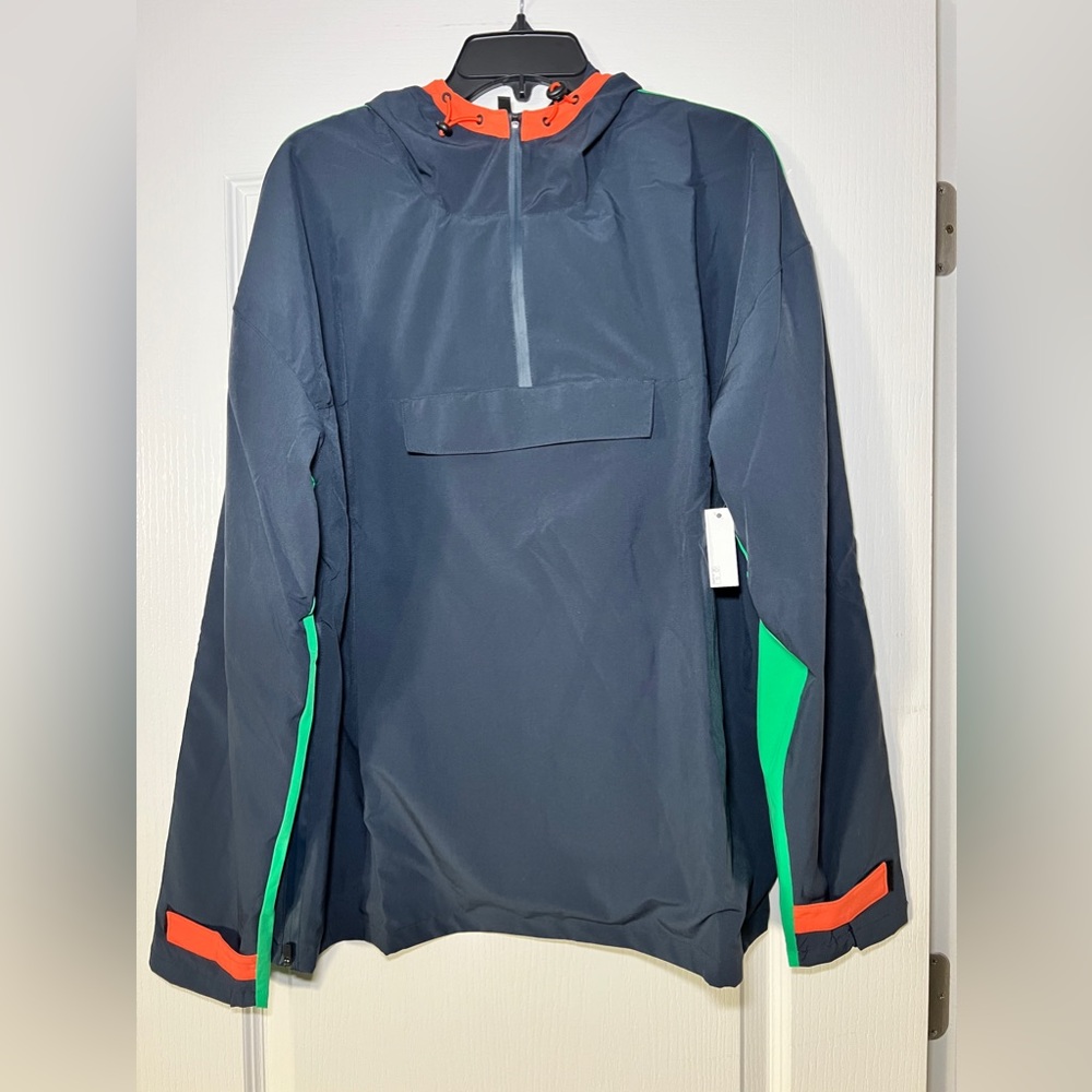 Amazon Essentials Men's Stretch Woven‎ Colorblock Jacket Size Large NWT